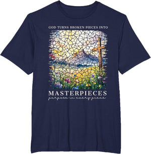 God Turns Broken Pieces Into Masterpieces Christian Faith