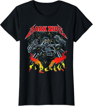 Star Wars Darth Vader Heavy Metal Flames Vintage Disney+