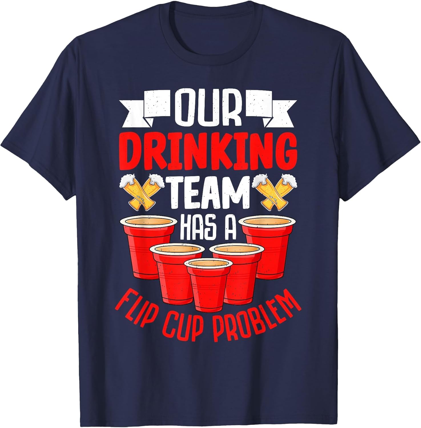Flip Cup Game - Our Drinking Team Has a Flip Cup Problem