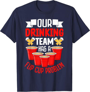Flip Cup Game - Our Drinking Team Has a Flip Cup Problem
