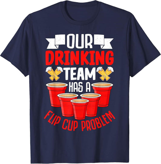 Flip Cup Game - Our Drinking Team Has a Flip Cup Problem