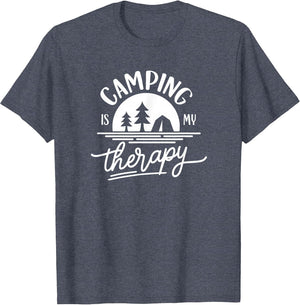 Camping is My Therapy for Outdoors Tent Camper