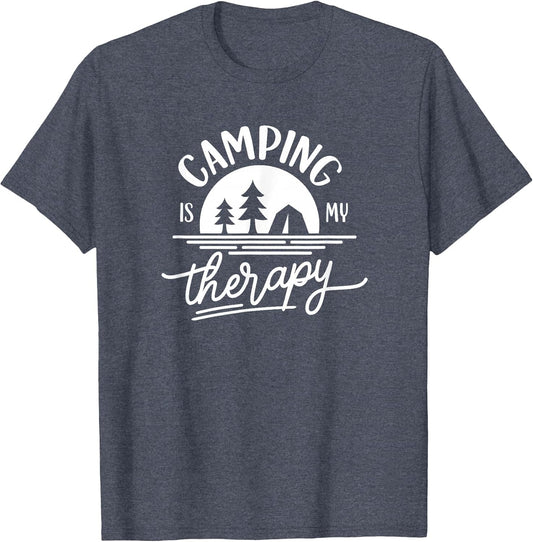 Camping is My Therapy for Outdoors Tent Camper