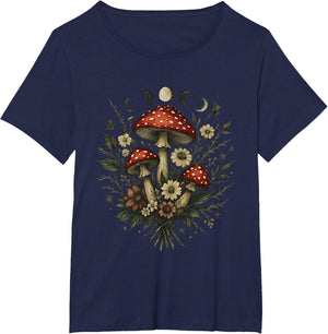 Toadstool Witchy Botanical Moon Phases