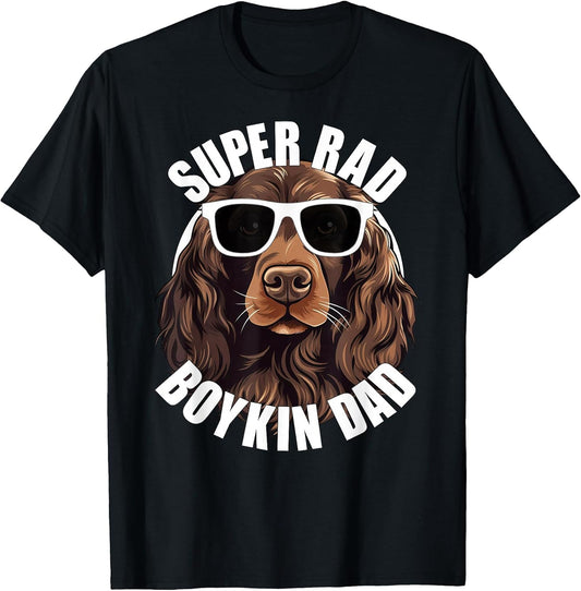 Boykin Spaniel Dad Funny Super Rad Puppy Dog Father