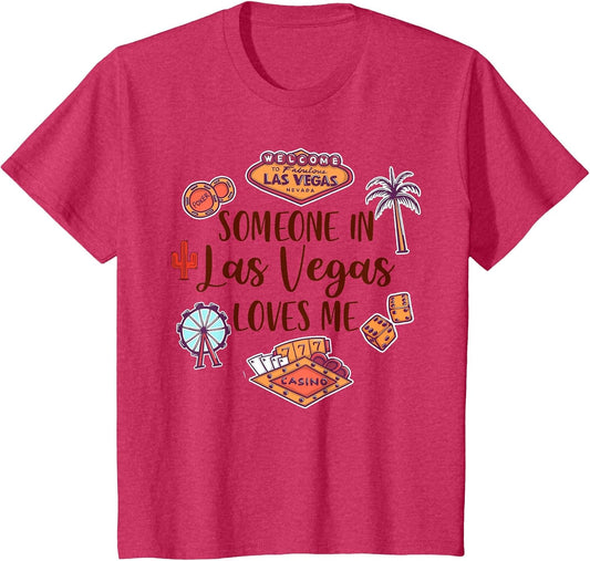 Las Vegas Baby Travel Trip Someone in Las Vegas Loves Me