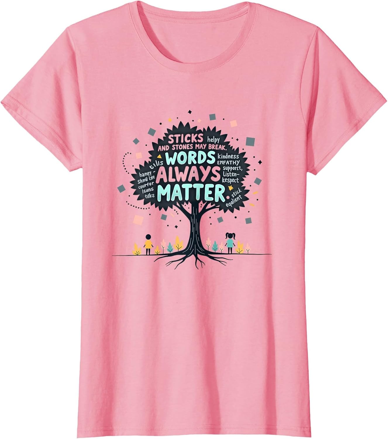 Anti Bullying Words Matter Kindness Empathy Support Top