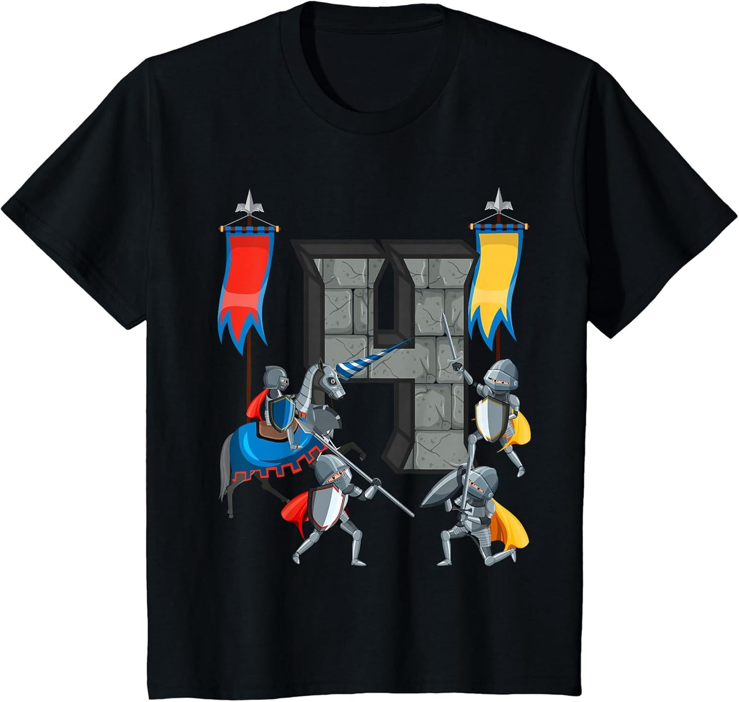 Medieval Knights Middle Ages History Castle 4th Birthday