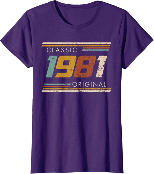 Classic 1981 Original Vintage Birthday Est 1981 Edition