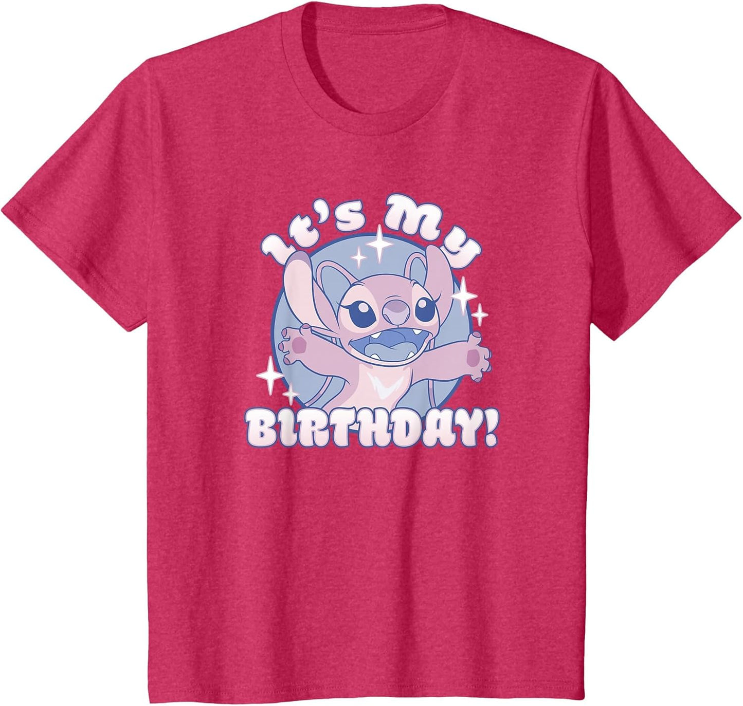 Disney Lilo & Stitch Angel It's My Birthday Retro Sparkle