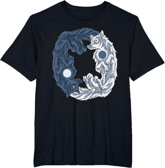 Cool Yin Yang Wolf