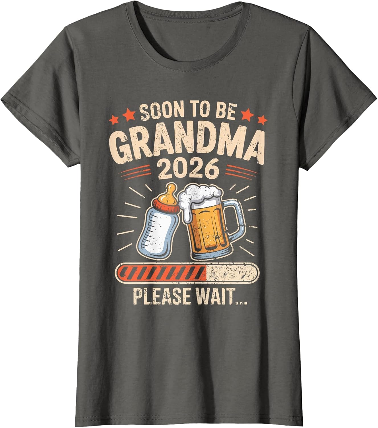Soon to Be Grandma Est 2026 Baby Announcement