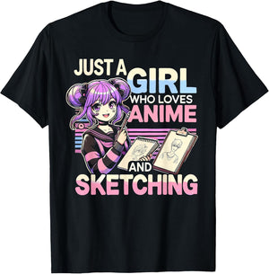 Just A Girl Who Loves Anime and Sketching, Otaku Anime