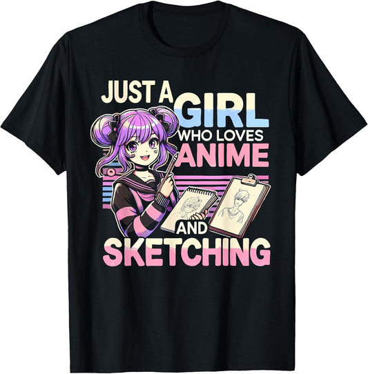 Just A Girl Who Loves Anime and Sketching, Otaku Anime