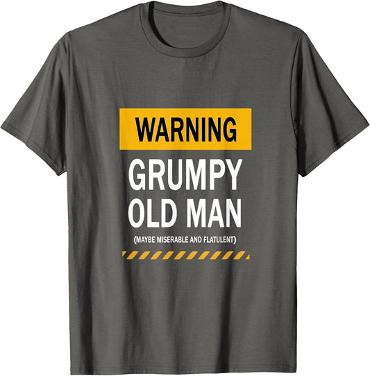 Warning Grumpy Old Man Costume