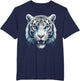 White Tiger Blue Eyes Wild Cat Animal