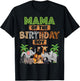 Wild Mama of The Birthday Boy Zoo Safari Jungle Animal