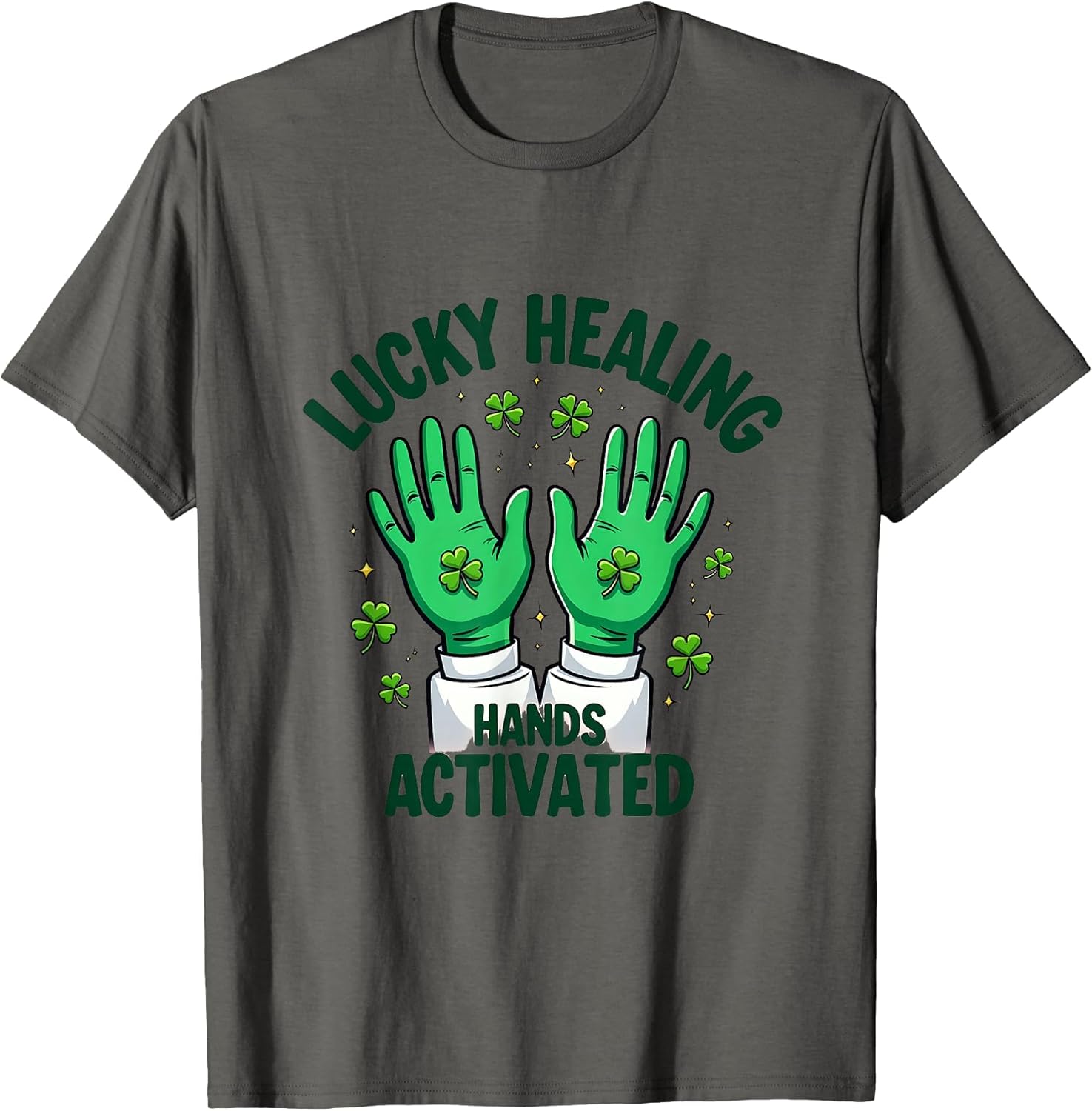 Lucky Healing Hands St Patrick's Day Nurse