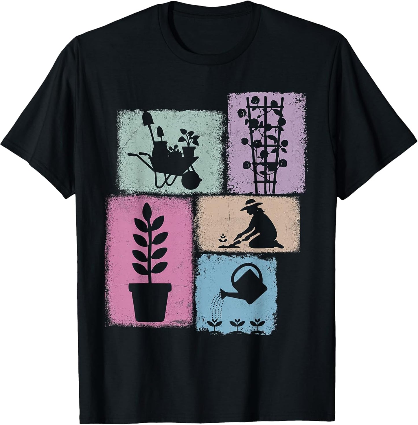 Gardener Vintage Collage Gardening Women Florist