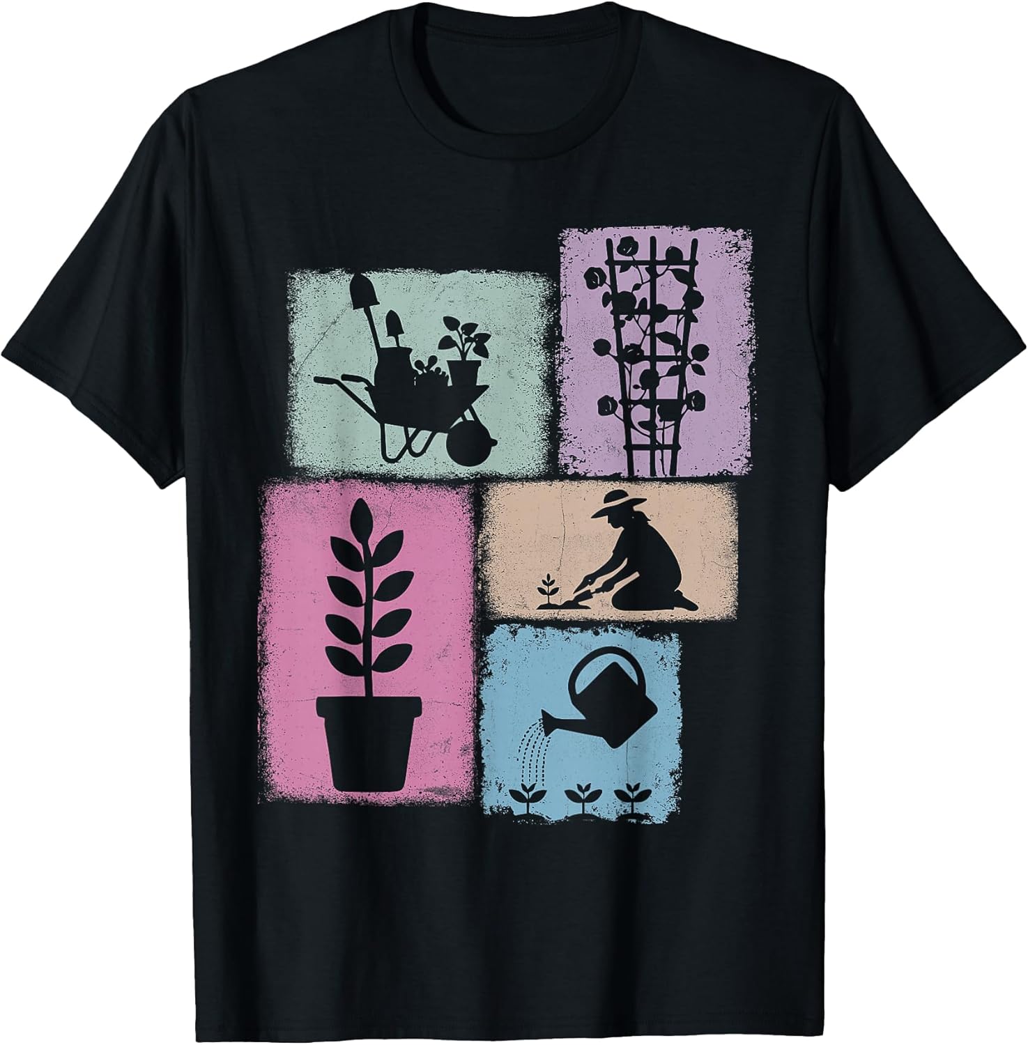 Gardener Vintage Collage Gardening Women Florist
