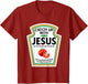 Catch Up with Jesus Ketchup Funny Christian Ketchup