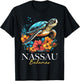 Nassau Bahamas Sea Turtle Diving Surfer Souvenir