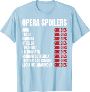 Opera Spoiler Tosca She Dies Latraviata Madame Butterflies