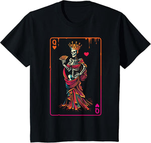 Queen of Hearts Halloween Costume Valentines Card Couple Set