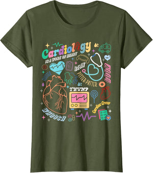 CVICU Cardiac Nurse Retro Anatomy Cardiology Human Heart RN