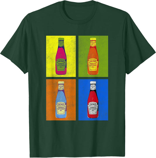 Heinz Tomato Ketchup Pop Art Retro Panels Big Chest Poster