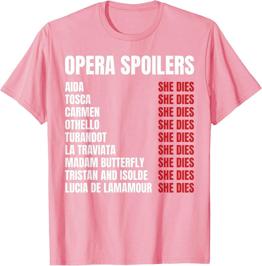 Opera Spoiler Tosca She Dies Latraviata Madame Butterflies