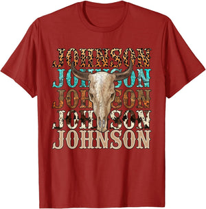 Retro Cojo Johnson Bull Skull Music Country 70s Cowboys Boot