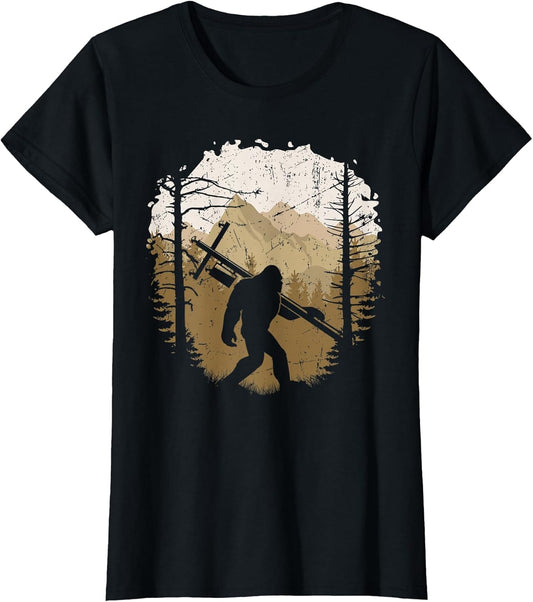 Funny Bigfoot Lineman Power Electrician Sasquatch Lineworker