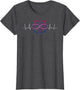 Heartbeat Infinity Polyamory Symbol in Bi Colours
