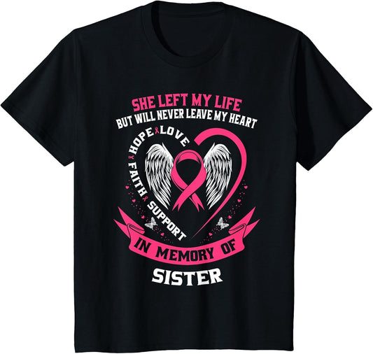 Loss in Memory of My Sister Breast Cancer Awareness Memorial