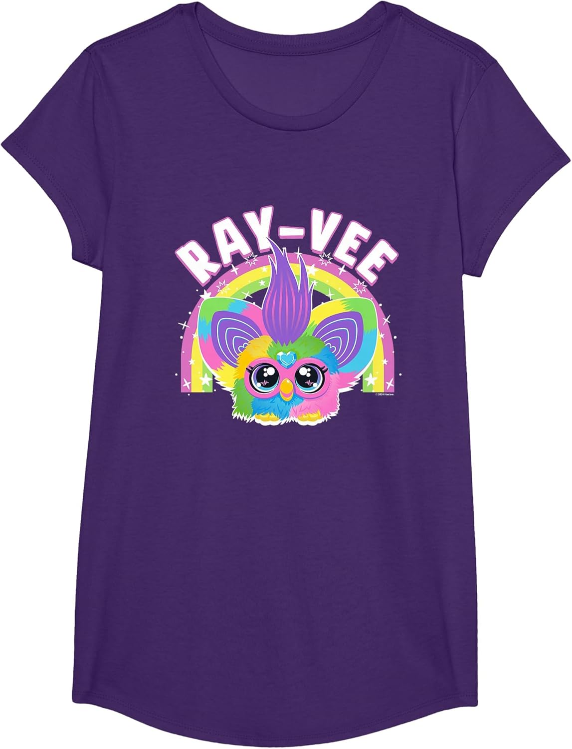 Furby Ray-Vee Cute Colorful Furblet Rainbow Logo