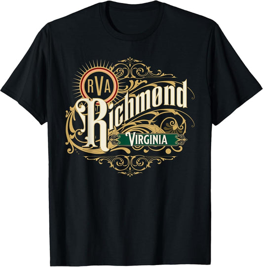 Richmond VA Virginia Capital RVA Pride Vintage Style Design