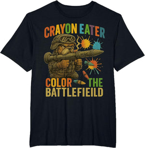 Crayon Eater Proud Military Corps Grunt Soldier Bulldog MRE