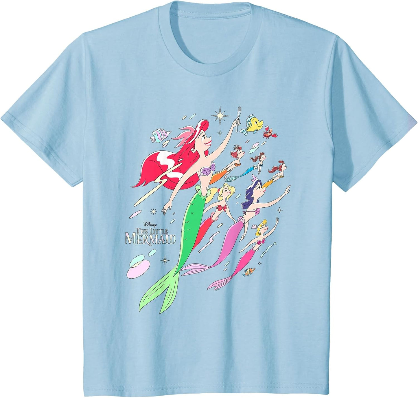 Kids Disney The Little Mermaid Ariel and Her Sisters Artist Style