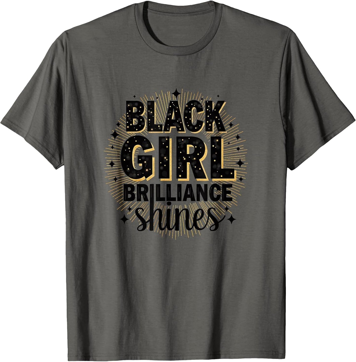 Black Girl Brilliance Shines Empowerment Design