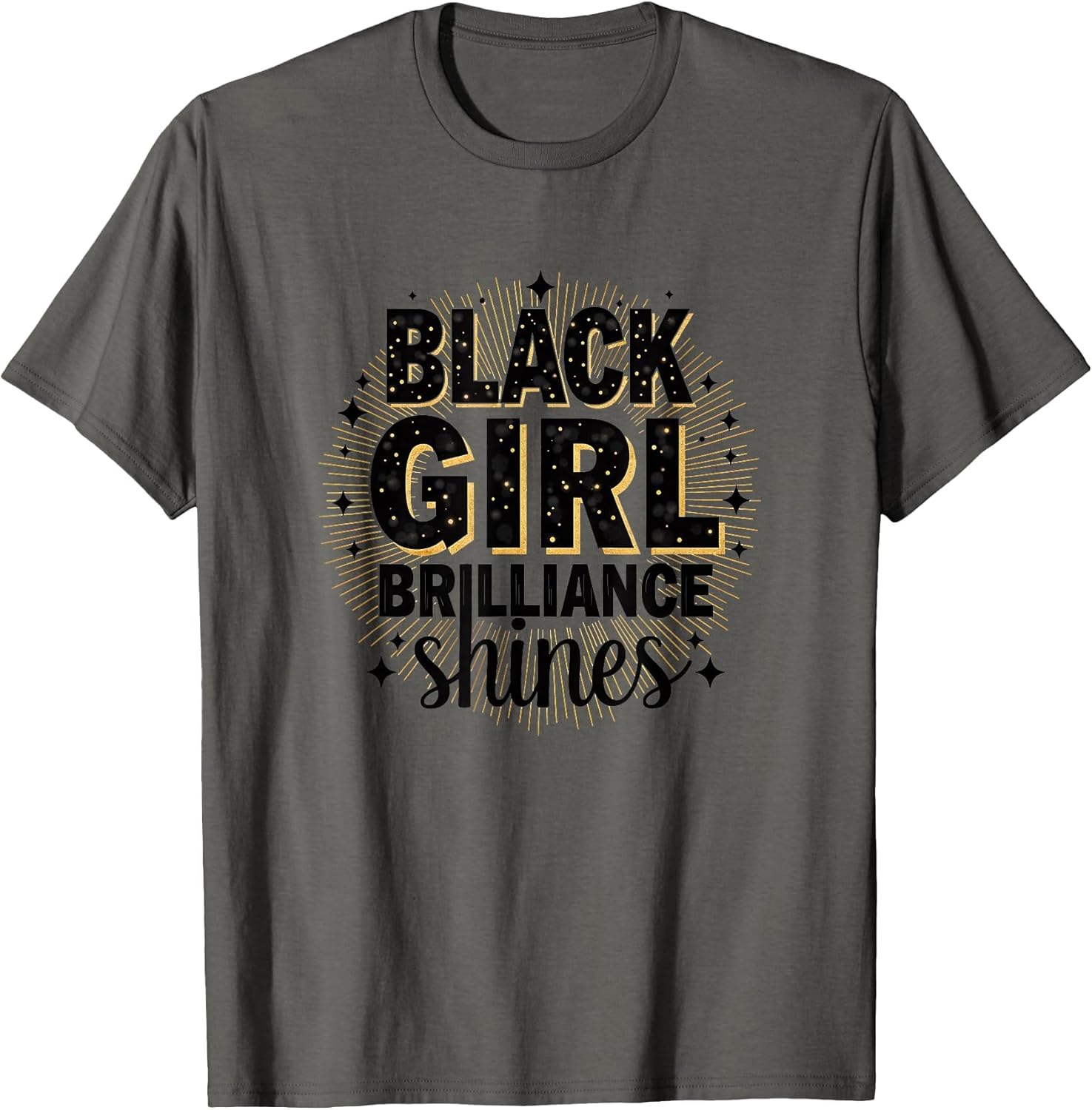 Black Girl Brilliance Shines Empowerment Design