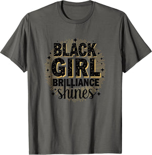 Black Girl Brilliance Shines Empowerment Design