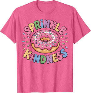 Donut Sprinkle Kindness Funny Girls Women Doughnut Lover