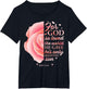 John 3:16 Pink Flower Christian Sayings Women Gifts Mom Her