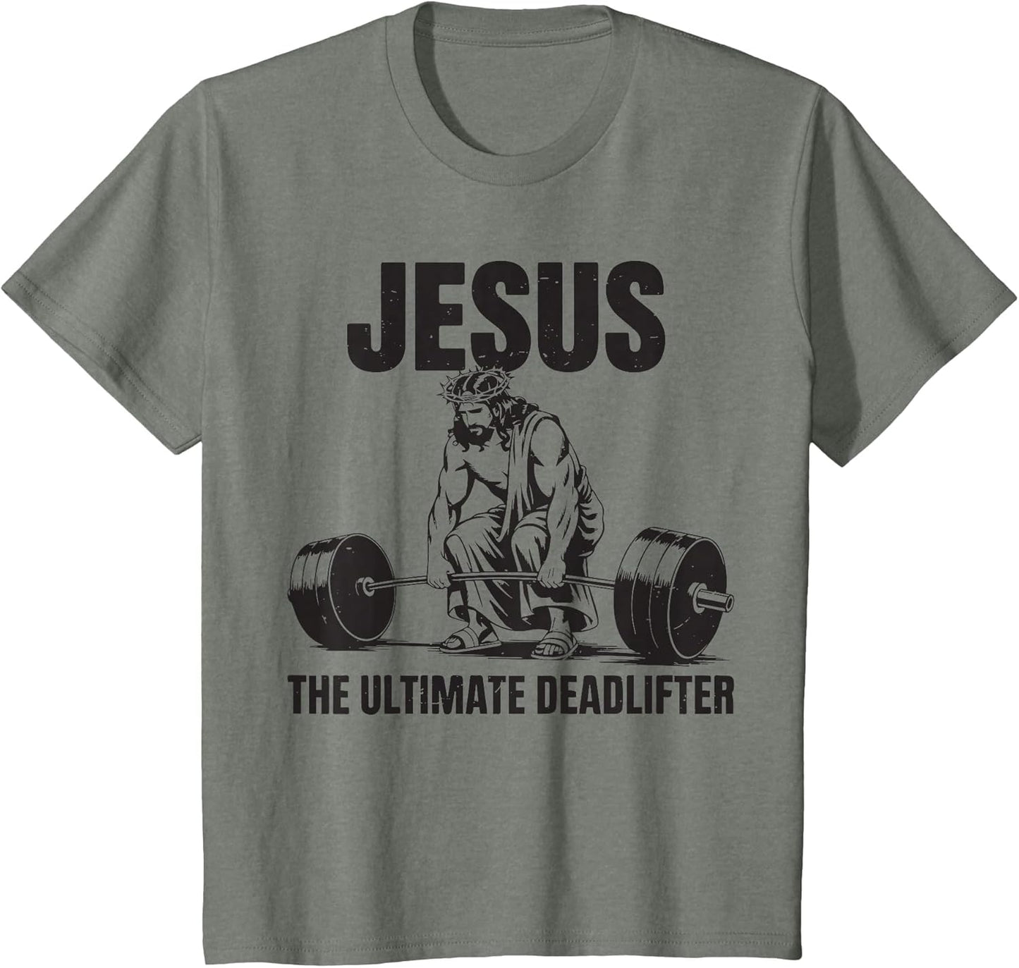 Funny Christian Gym Jesus The Ultimate Deadlifter Workout
