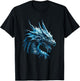 Cool Dragon Head Mythical Dragon Breathing Fire Fantasy Boys