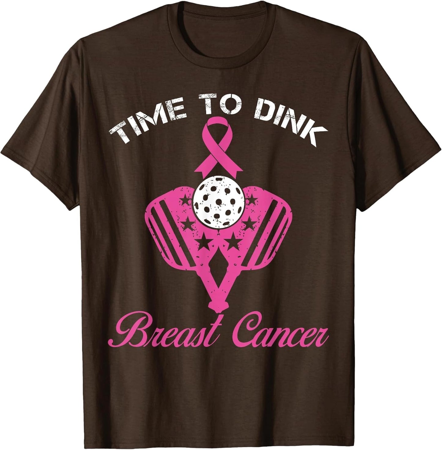 Time to Dink Breast Cancer Awareness Pickleball Pink