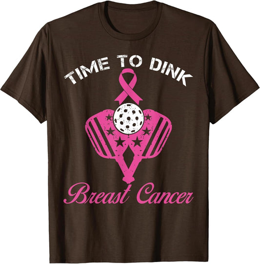 Time to Dink Breast Cancer Awareness Pickleball Pink