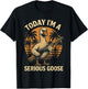Today I'm A Serious Goose Lovers Funny Goose with Gun Meme