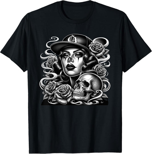 Mexican Street Culture Lowrider Beautiful Latina Women